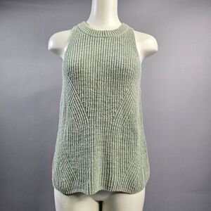 Madewell Light Green Knit Tank Top R2